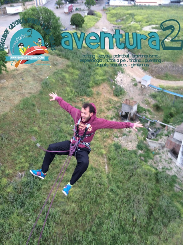 Salto de puenting con Aventura2 en Jaén
